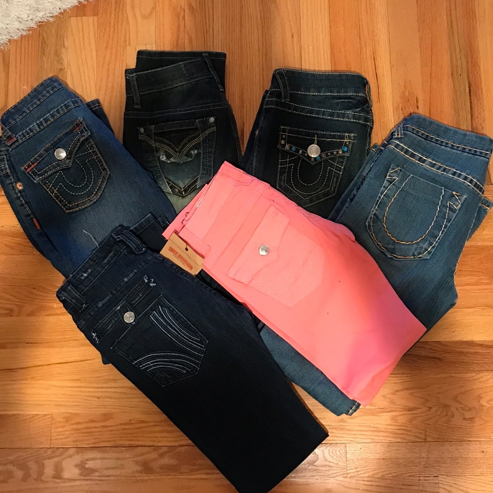 6 Pairs of Women's Designer Jeans
